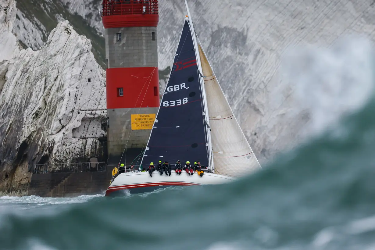 The Needles. With Alacrity, Sigma 38, GBR 8338