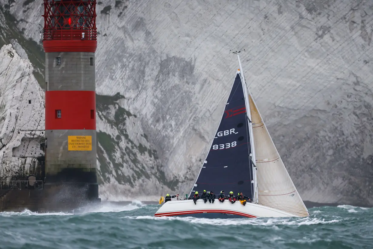 The Needles. With Alacrity, Sigma 38, GBR 8338