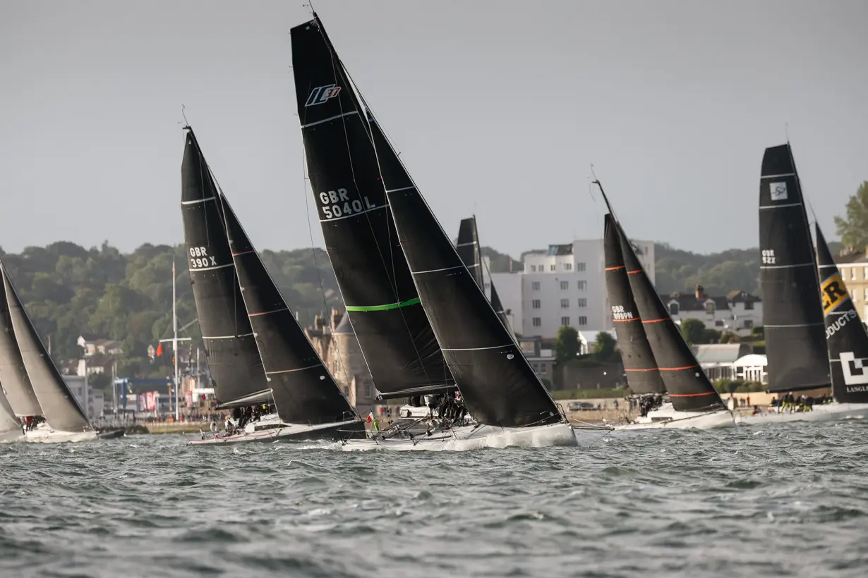 2024 race start, Fargo, GBR 5040