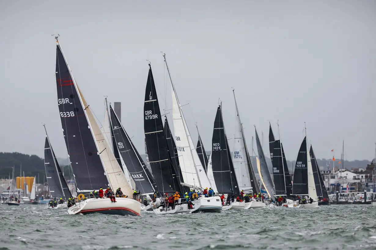 2024 race start, Alacrity, GBR 8338, GBR 4799R