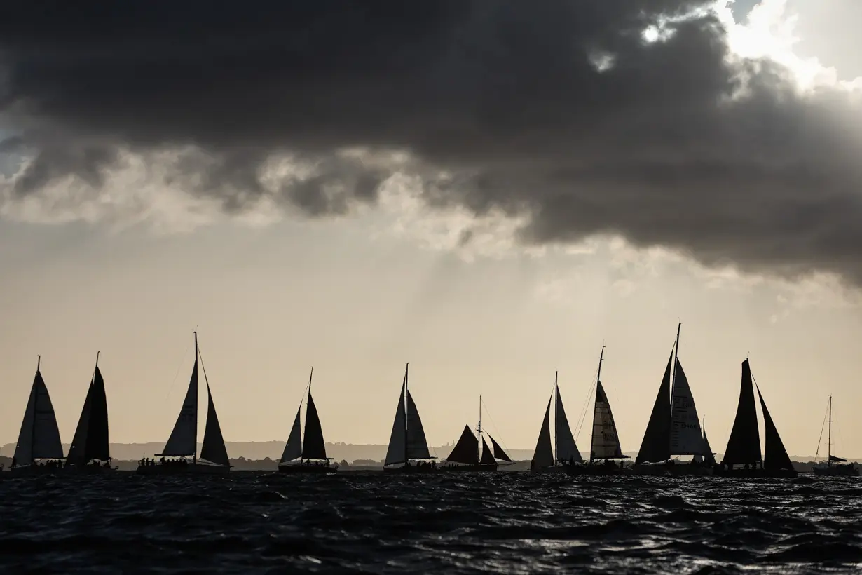 2024 race start, fleet