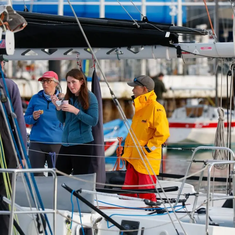 Round the Island Race 2025 – Race start