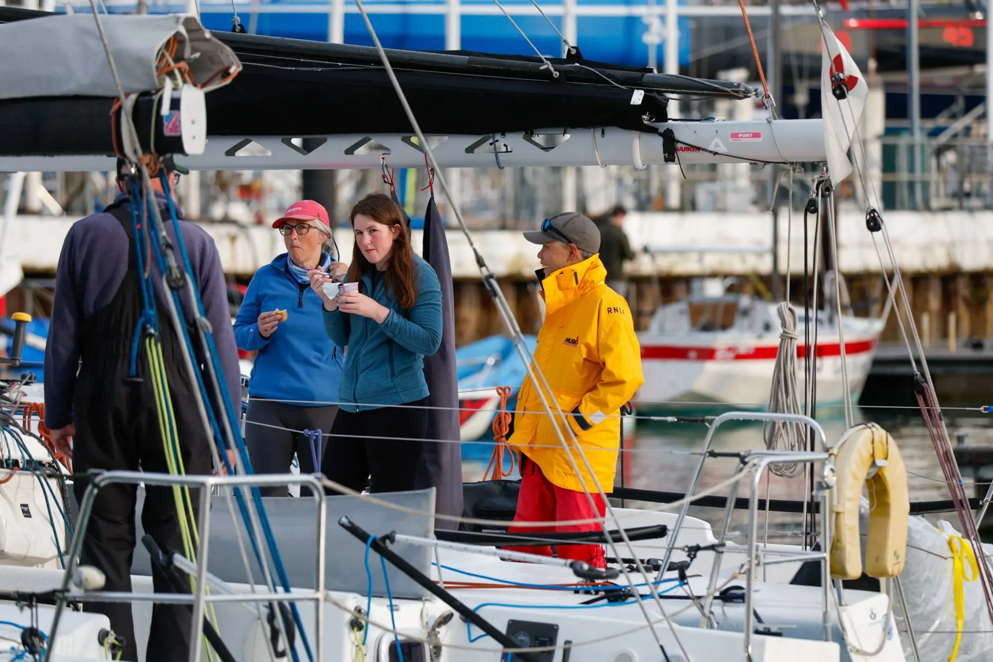 Round the Island Race 2025 – Race start