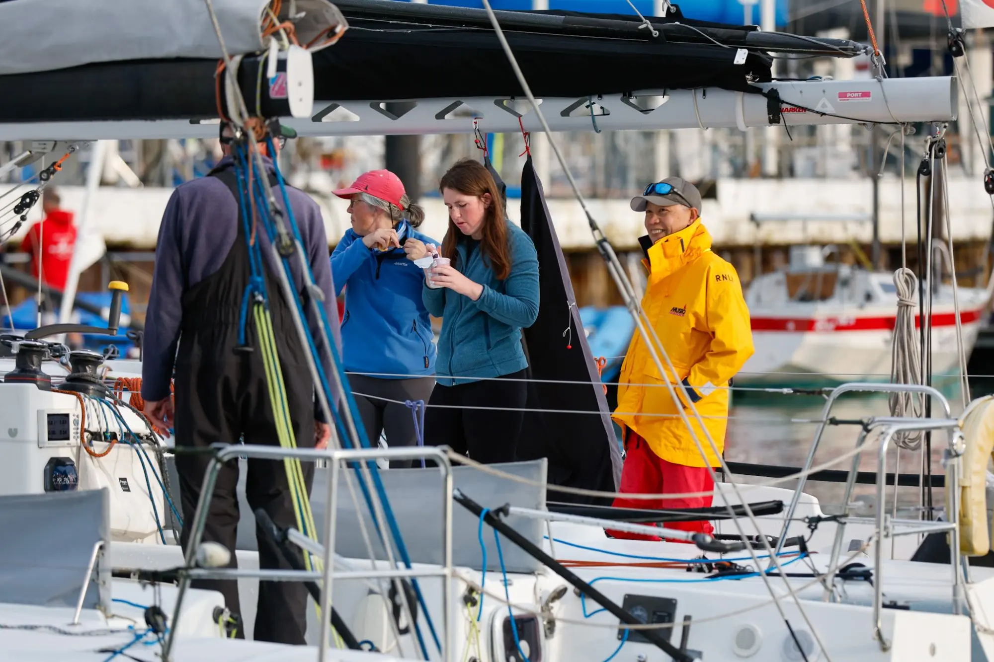 Round the Island Race 2025 – Race start