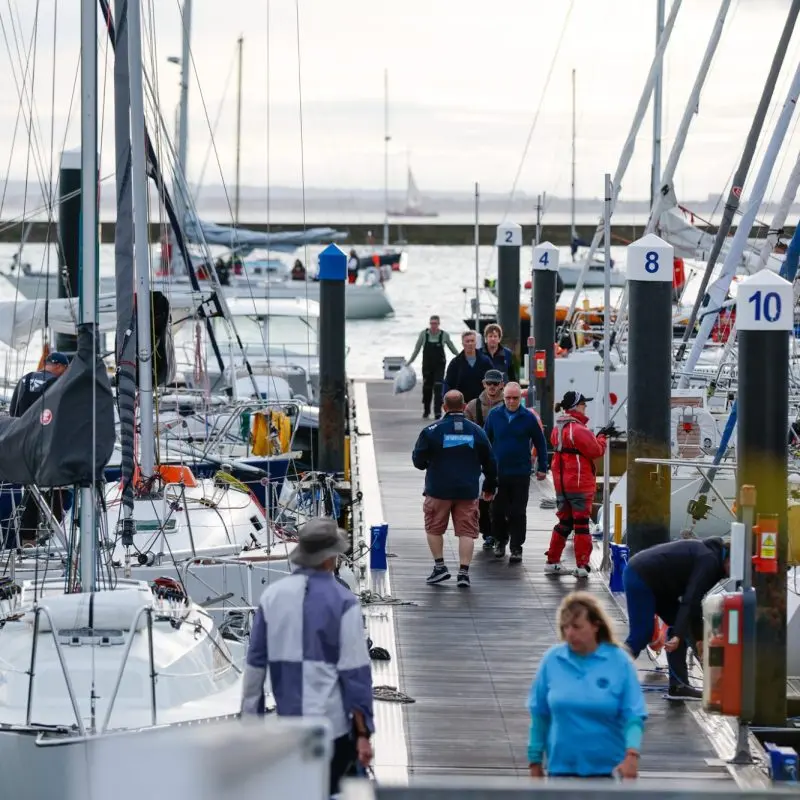 Round the Island Race 2025 – Race start