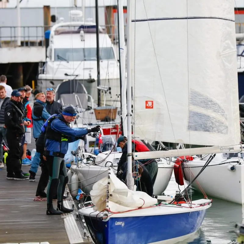 Round the Island Race 2025 – Race start