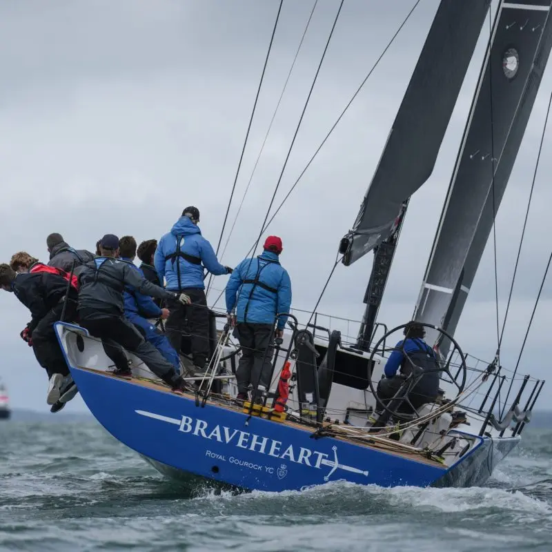 Round the Island Race 2025 – Race Finish
