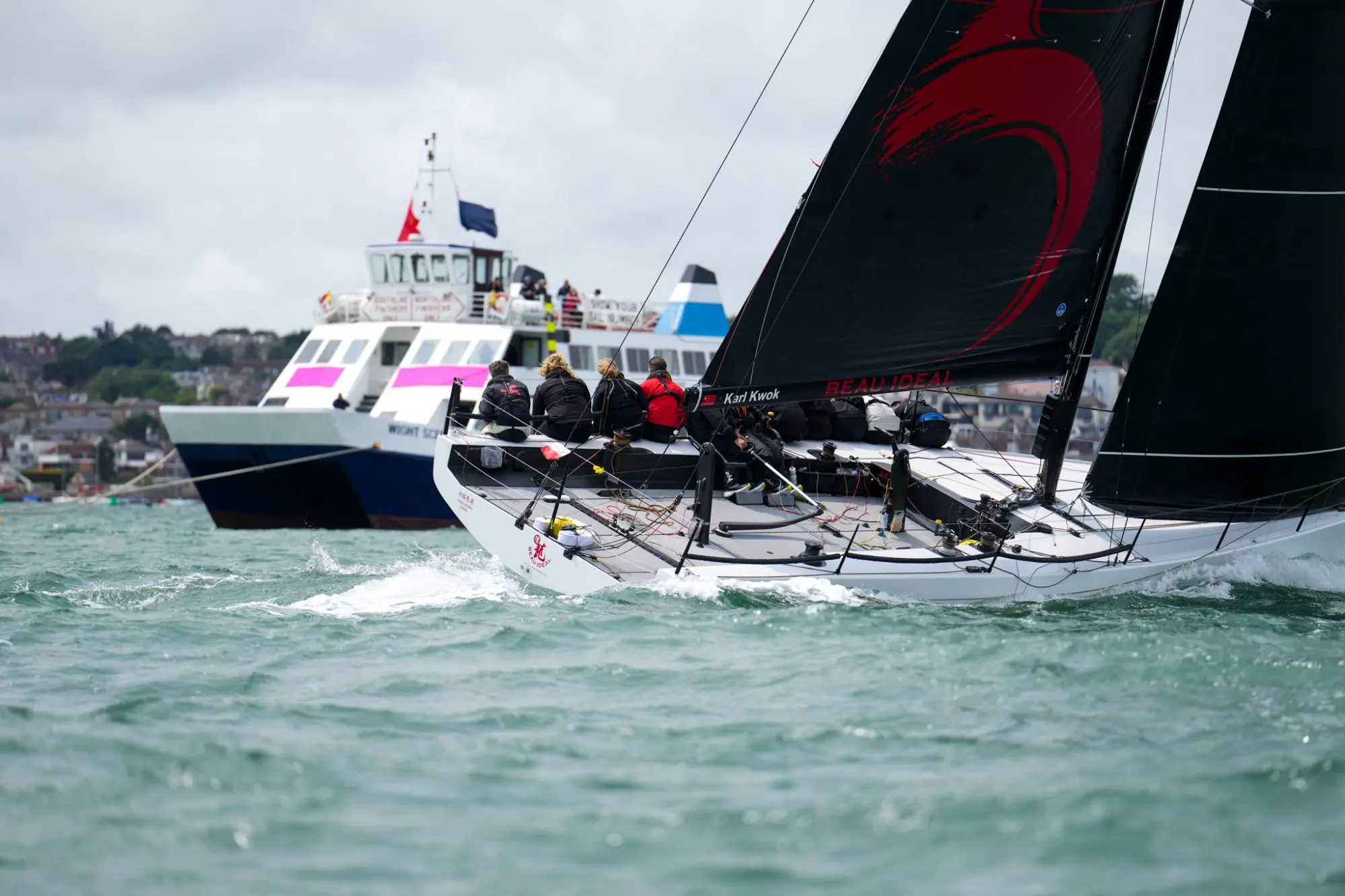 Round the Island Race 2025 – Race Finish