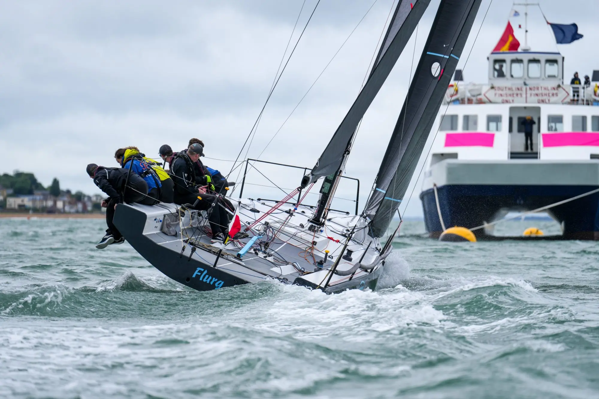 Round the Island Race 2025 – Race Finish