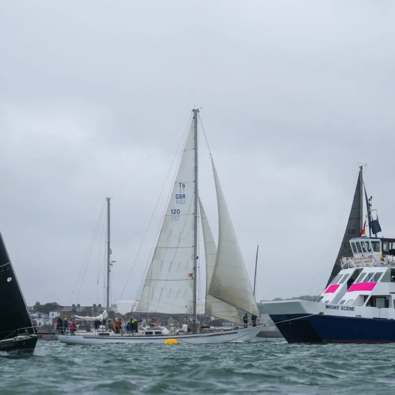 Round the Island Race 2025 – Race Finish