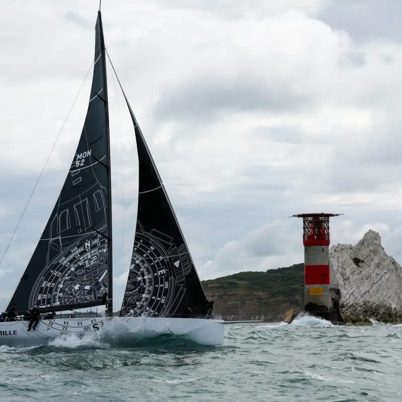 Round the Island Race 2025 - The Needles