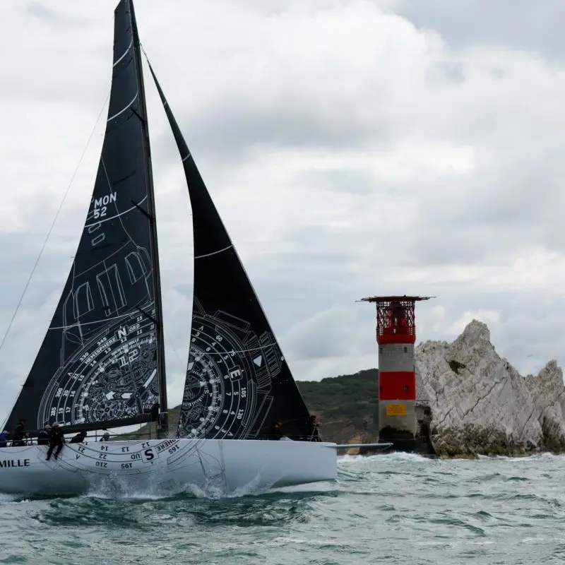 Round the Island Race 2025 - The Needles