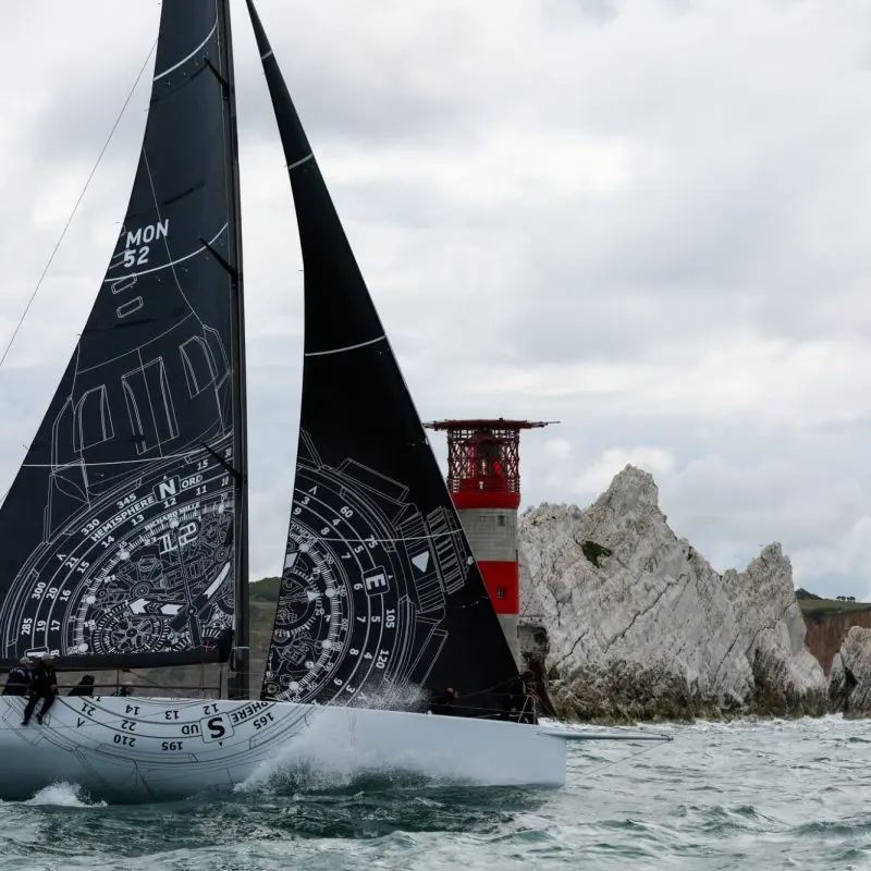 Round the Island Race 2025 - The Needles