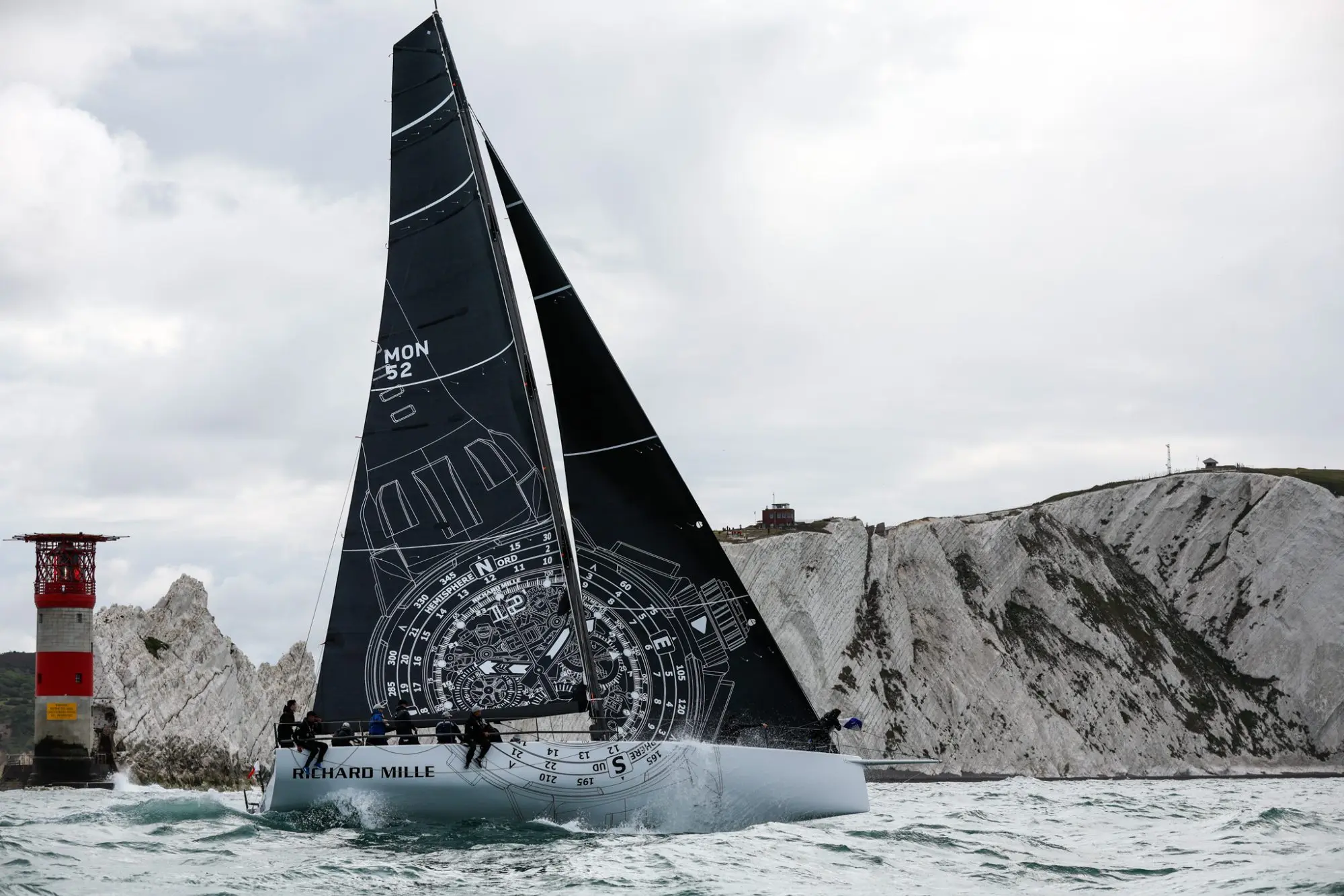 Round the Island Race 2025 - The Needles