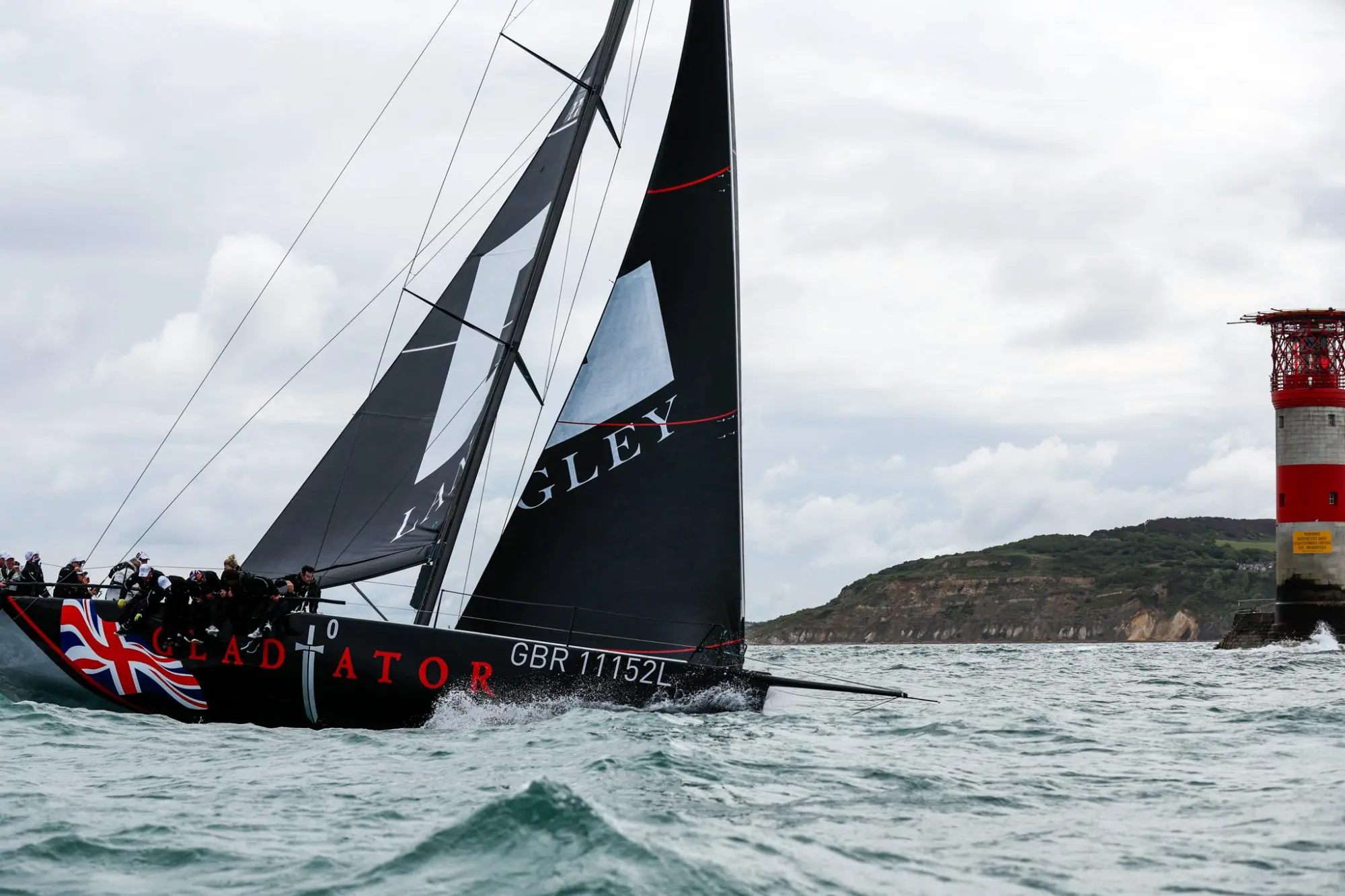 Round the Island Race 2025 - The Needles