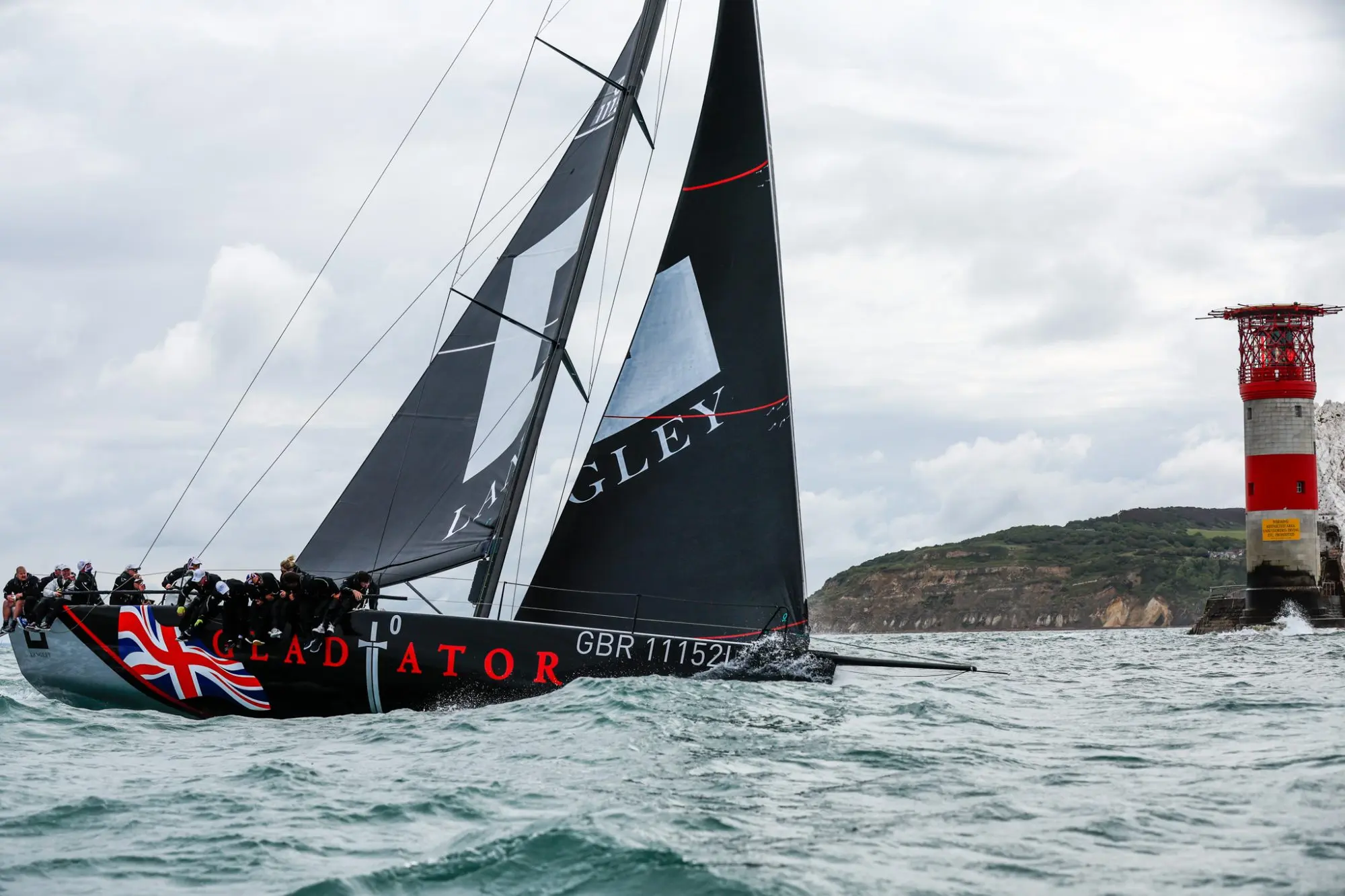 Round the Island Race 2025 - The Needles