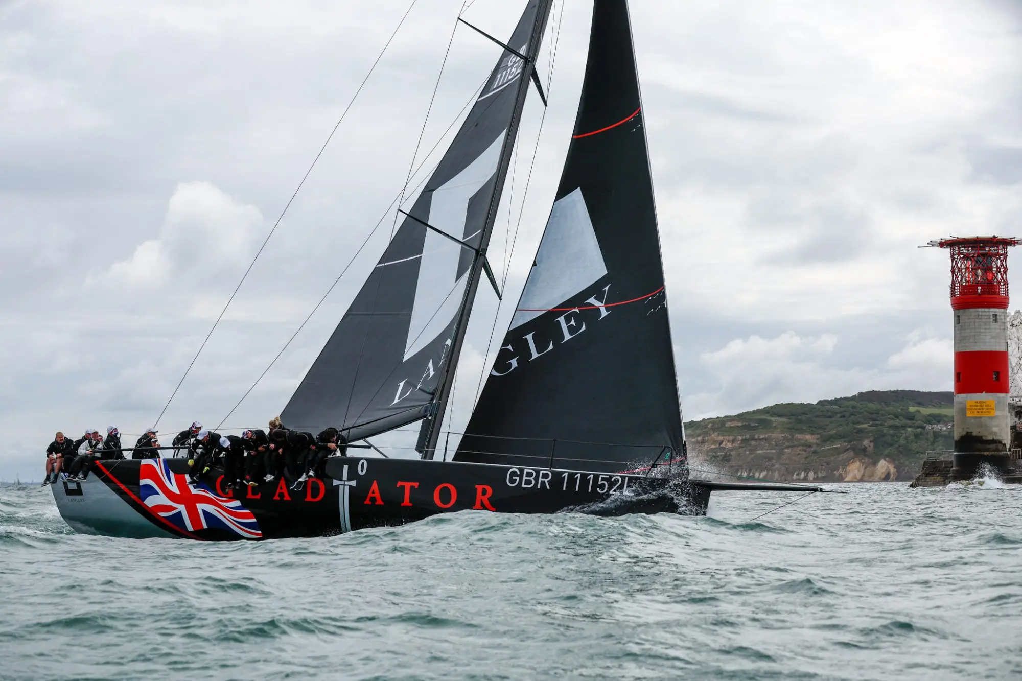 Round the Island Race 2025 - The Needles