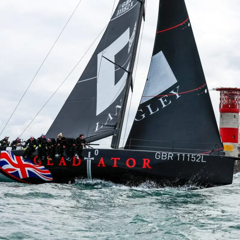 Round the Island Race 2025 - The Needles