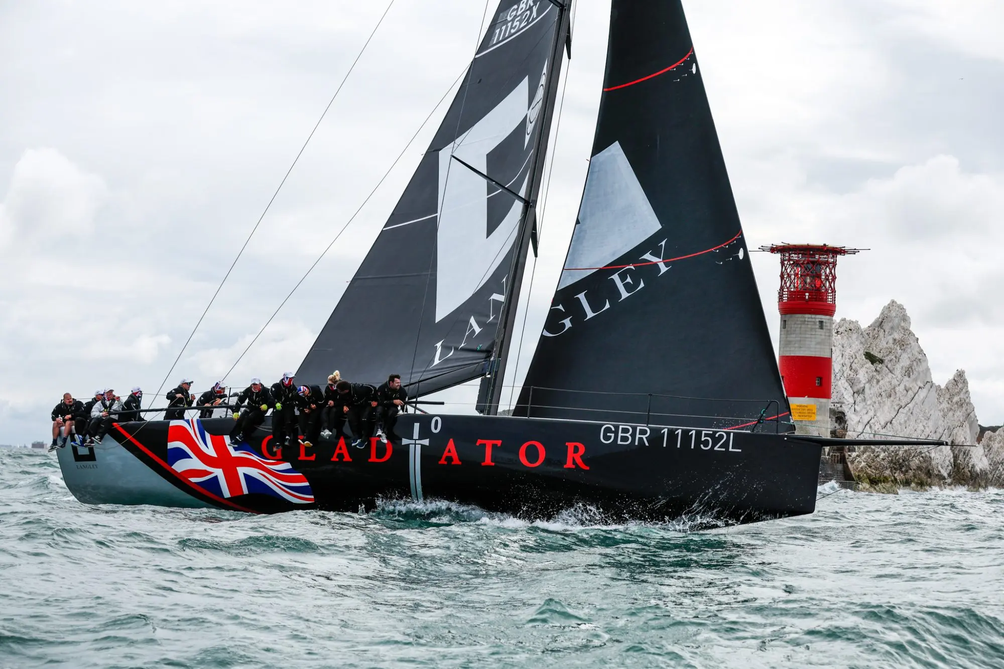 Round the Island Race 2025 - The Needles