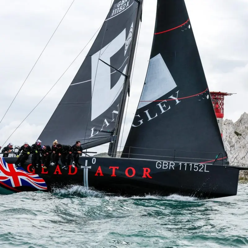 Round the Island Race 2025 - The Needles