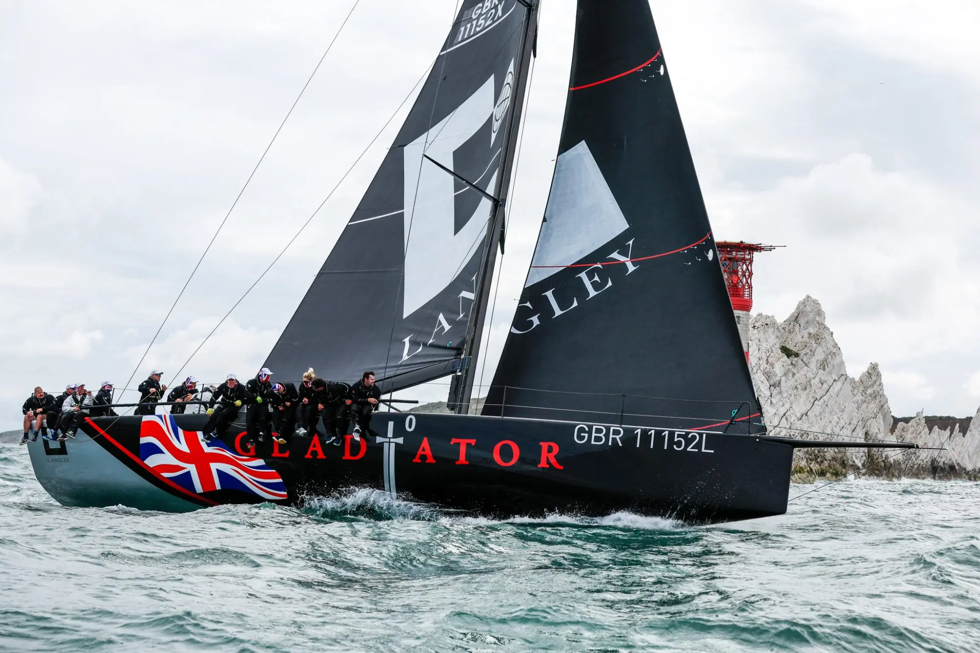 Round the Island Race 2025 - The Needles