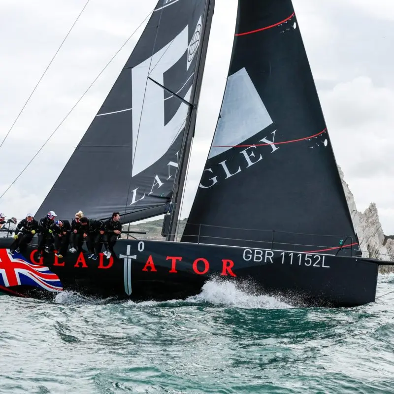 Round the Island Race 2025 - The Needles