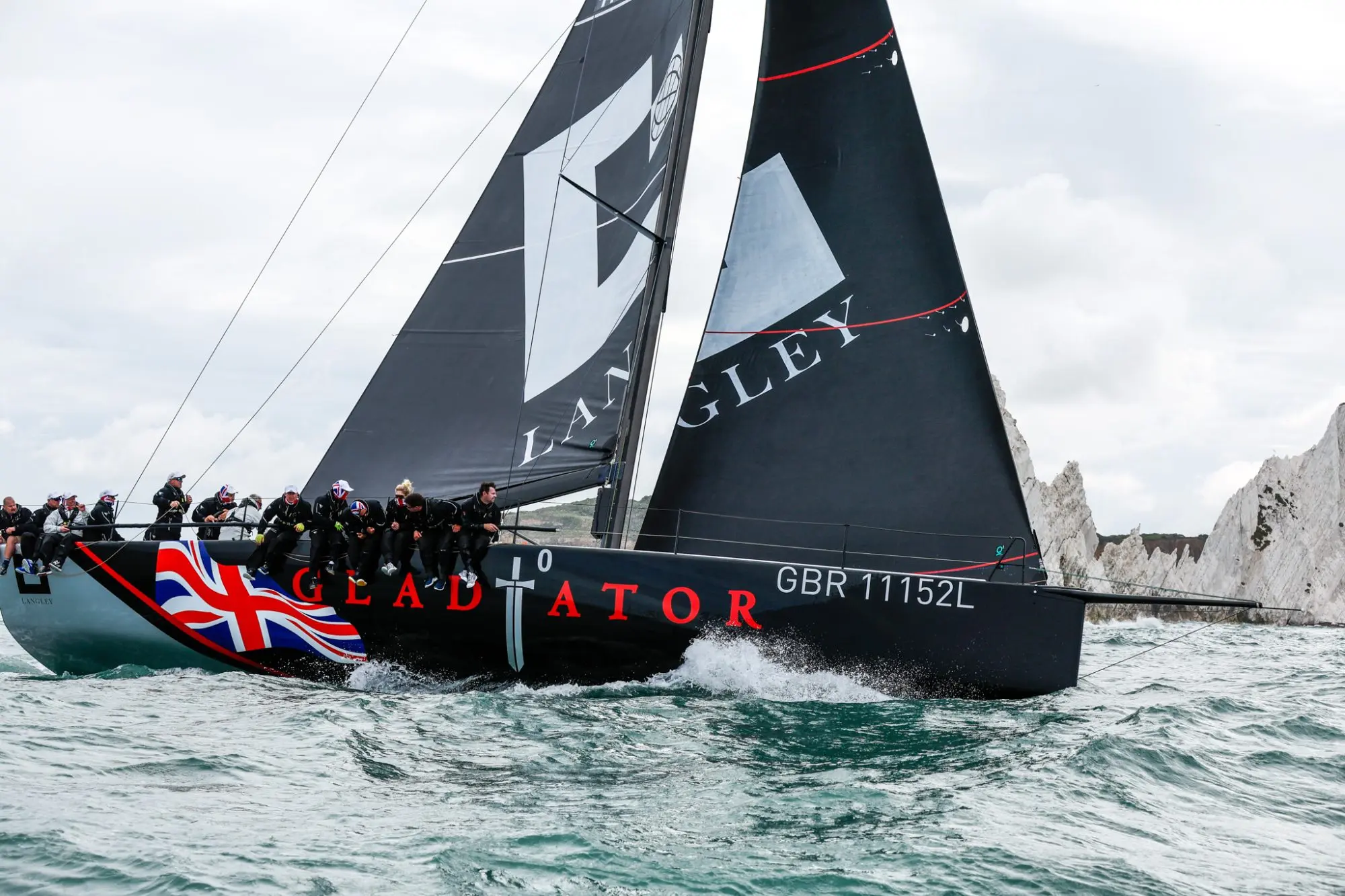 Round the Island Race 2025 - The Needles