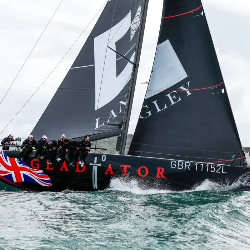 Round the Island Race 2025 - The Needles