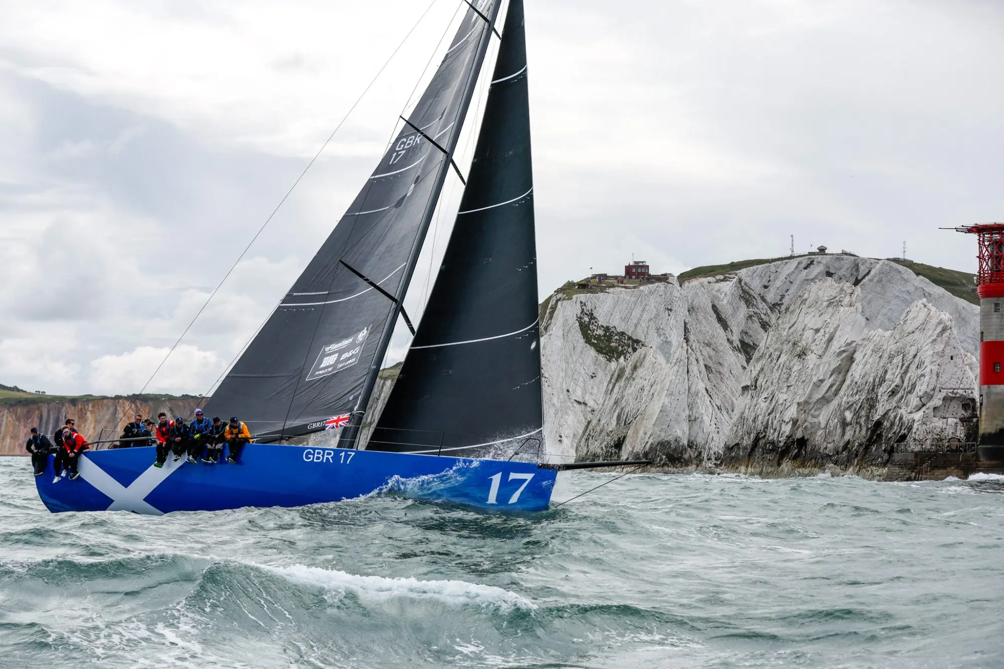 Round the Island Race 2025 - The Needles