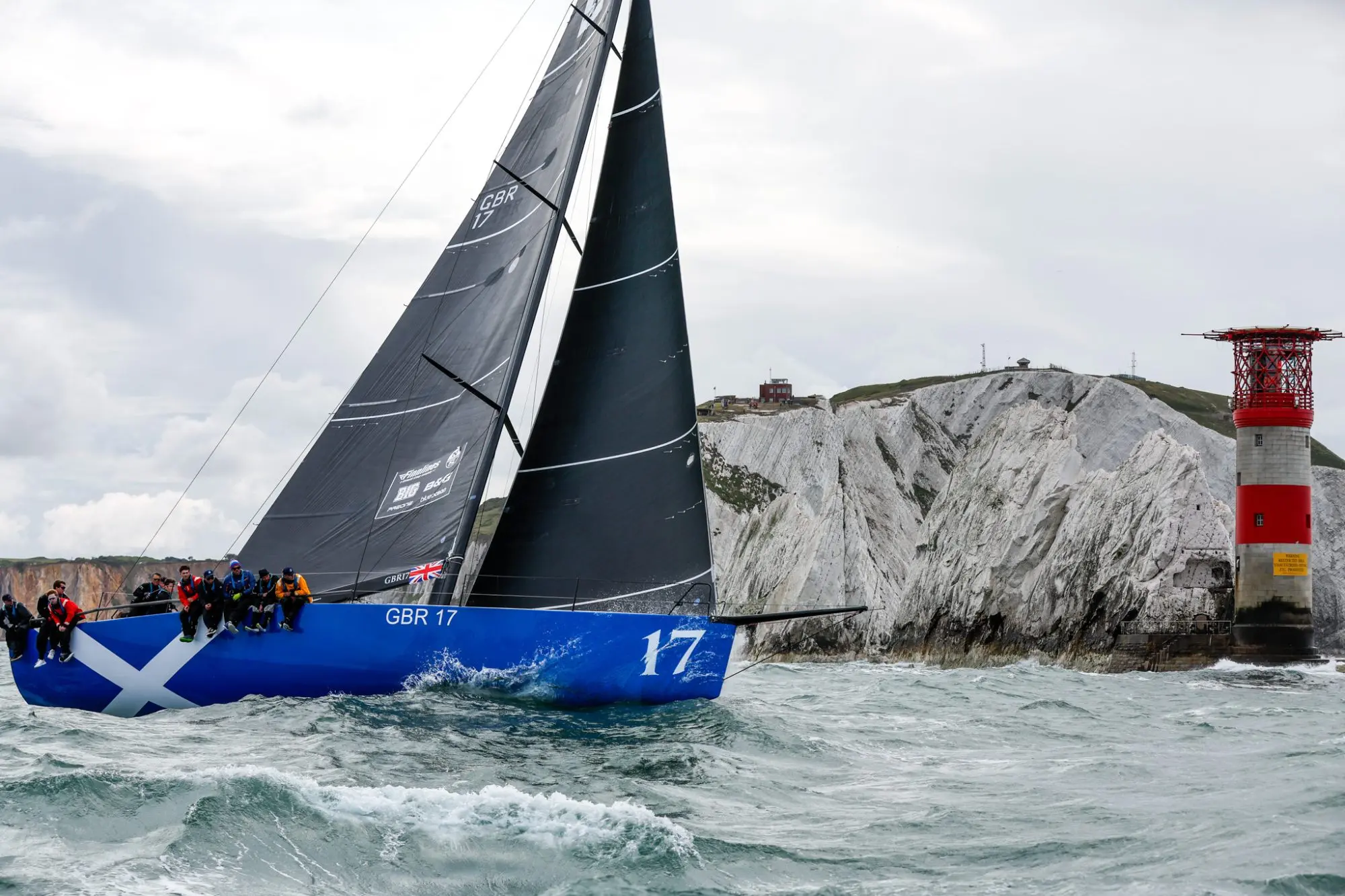 Round the Island Race 2025 - The Needles