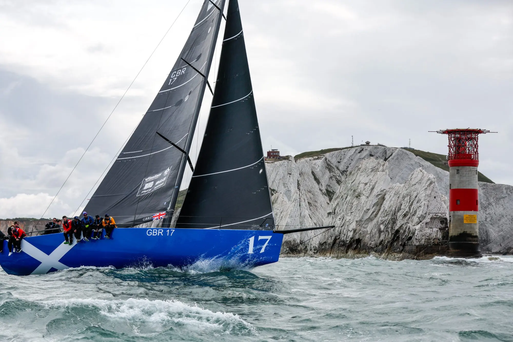 Round the Island Race 2025 - The Needles