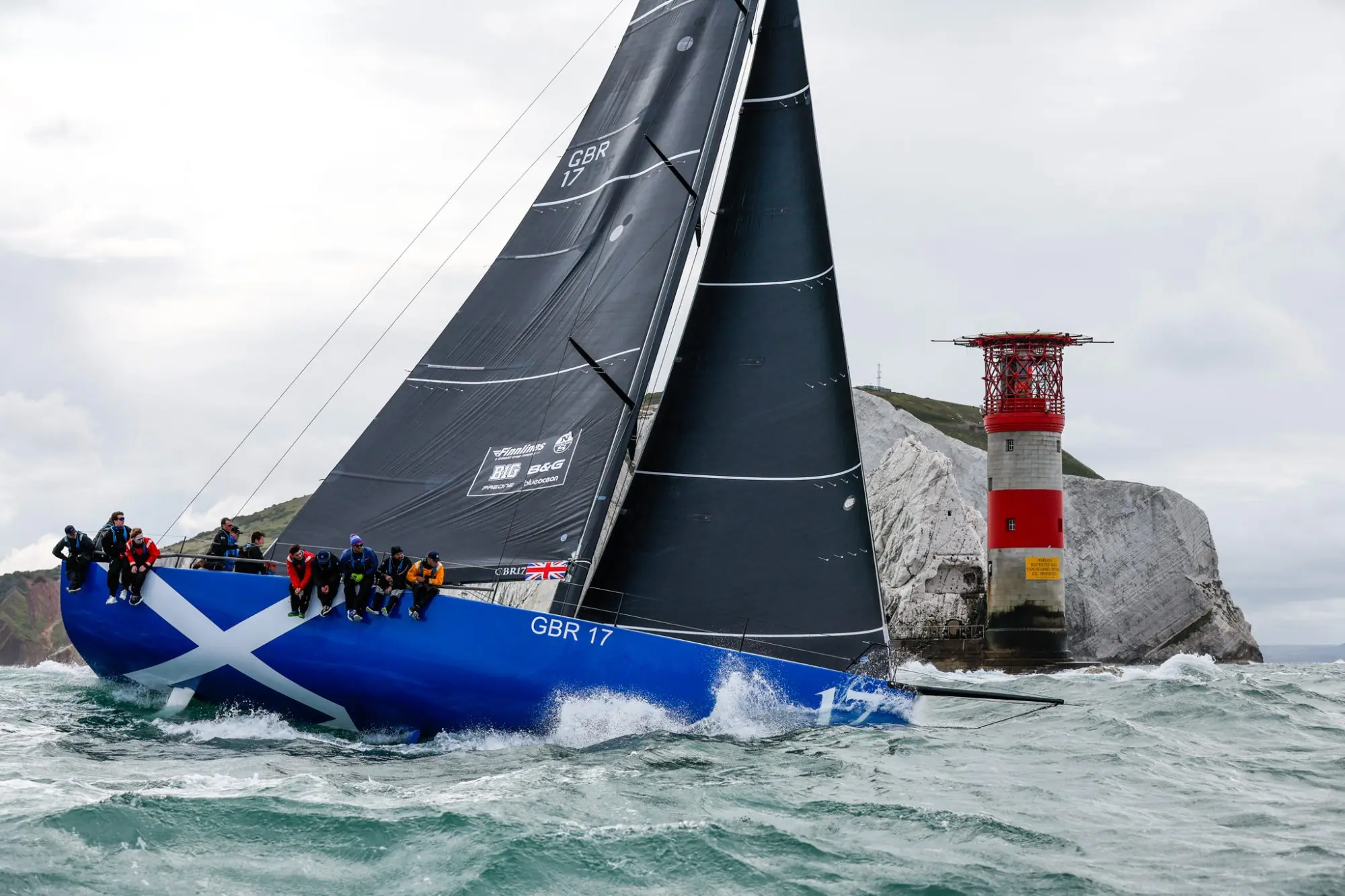 Round the Island Race 2025 - The Needles