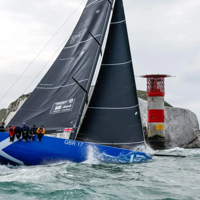Round the Island Race 2025 - The Needles
