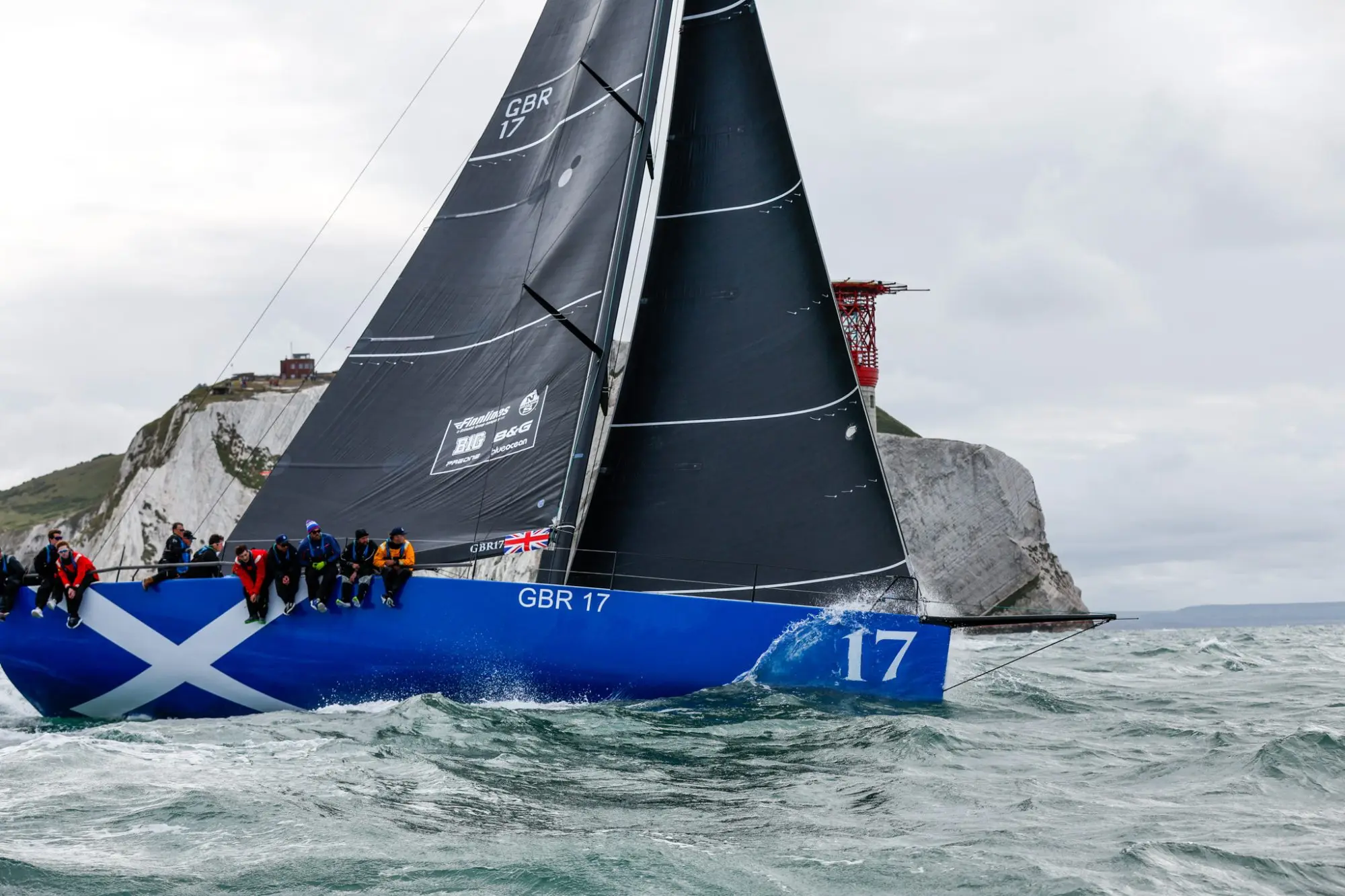 Round the Island Race 2025 - The Needles
