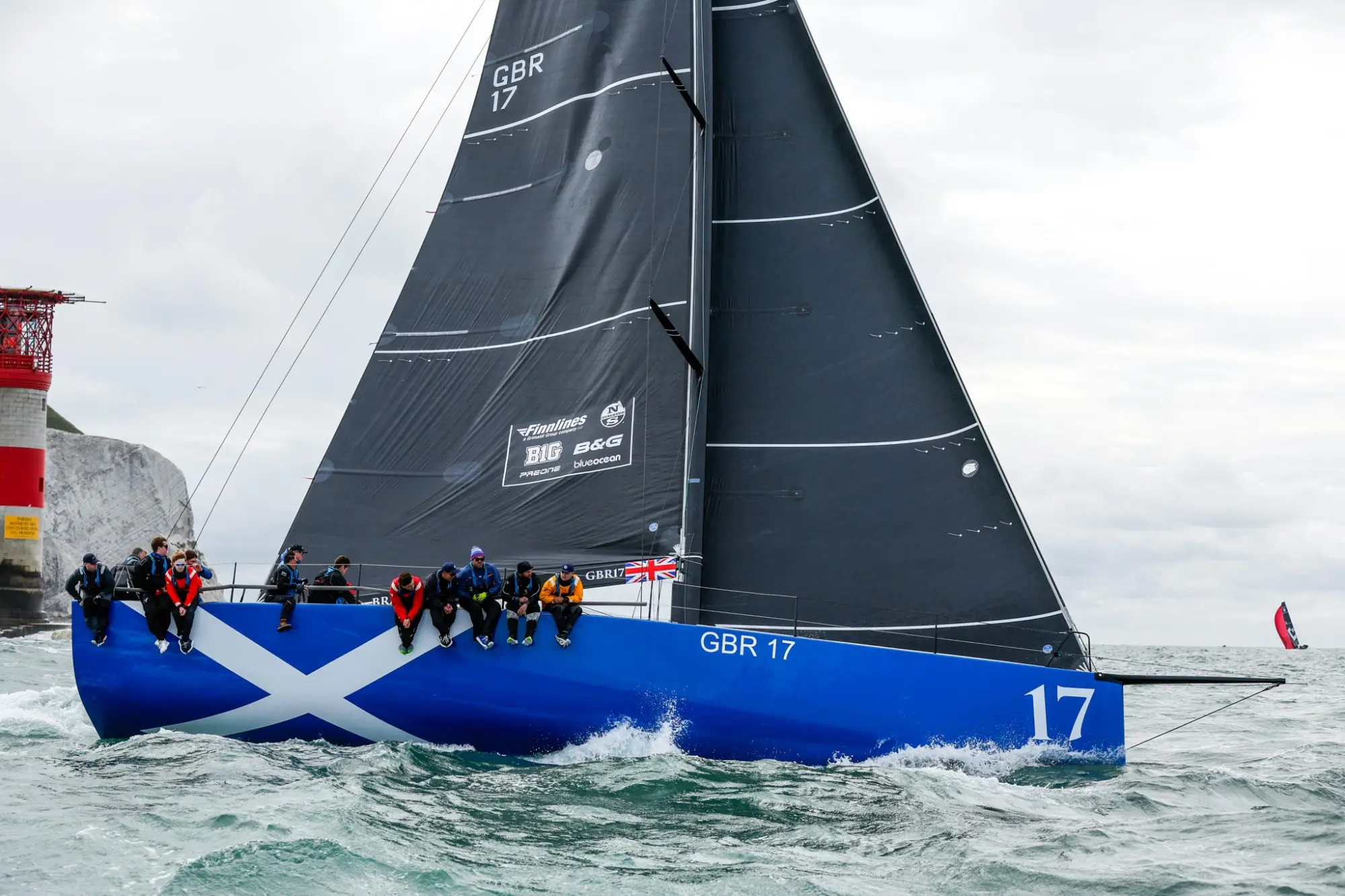 Round the Island Race 2025 - The Needles