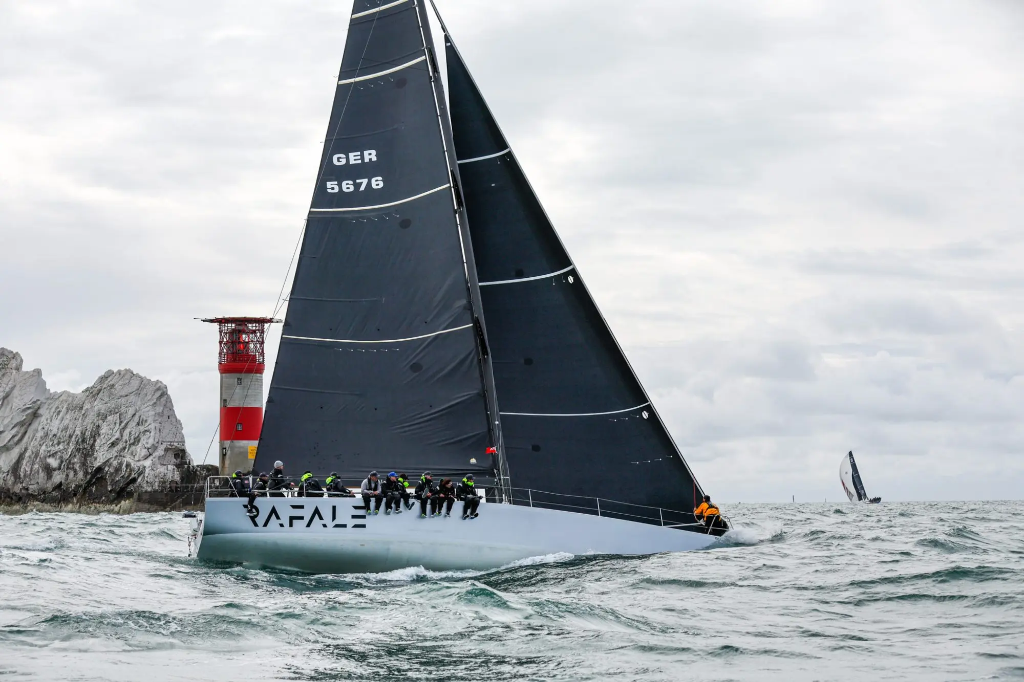 Round the Island Race 2025 - The Needles