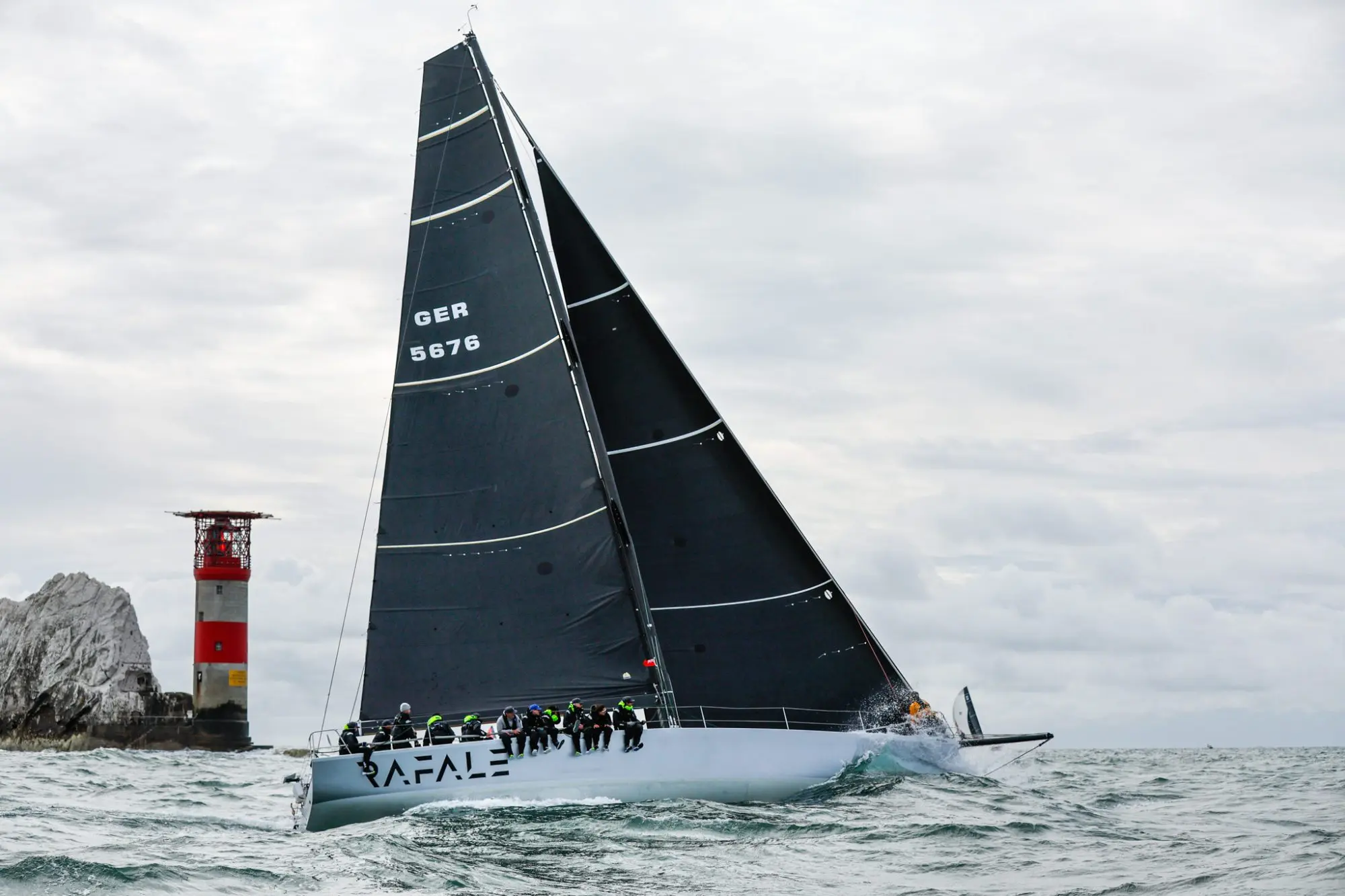 Round the Island Race 2025 - The Needles