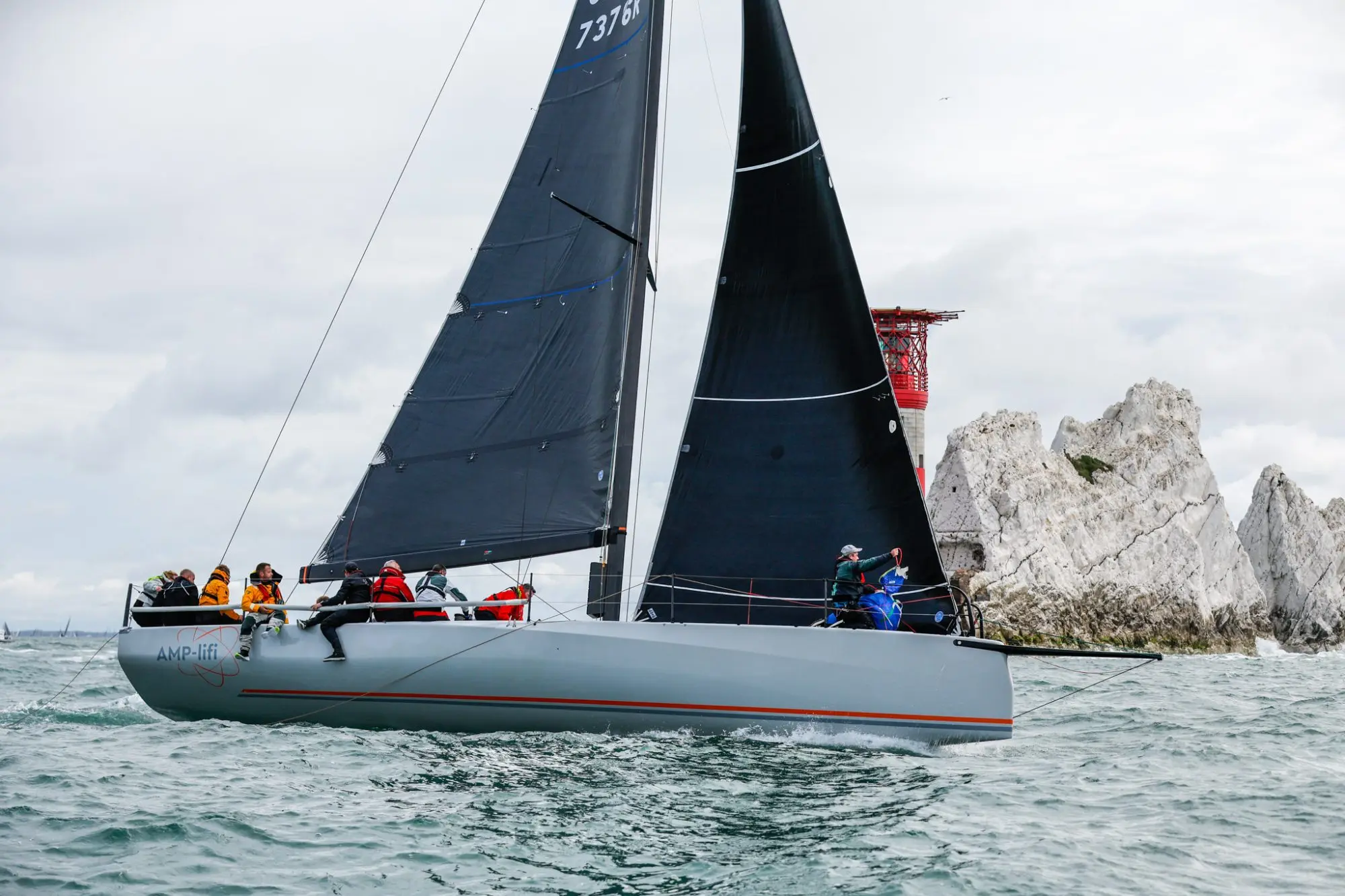 Round the Island Race 2025 - The Needles