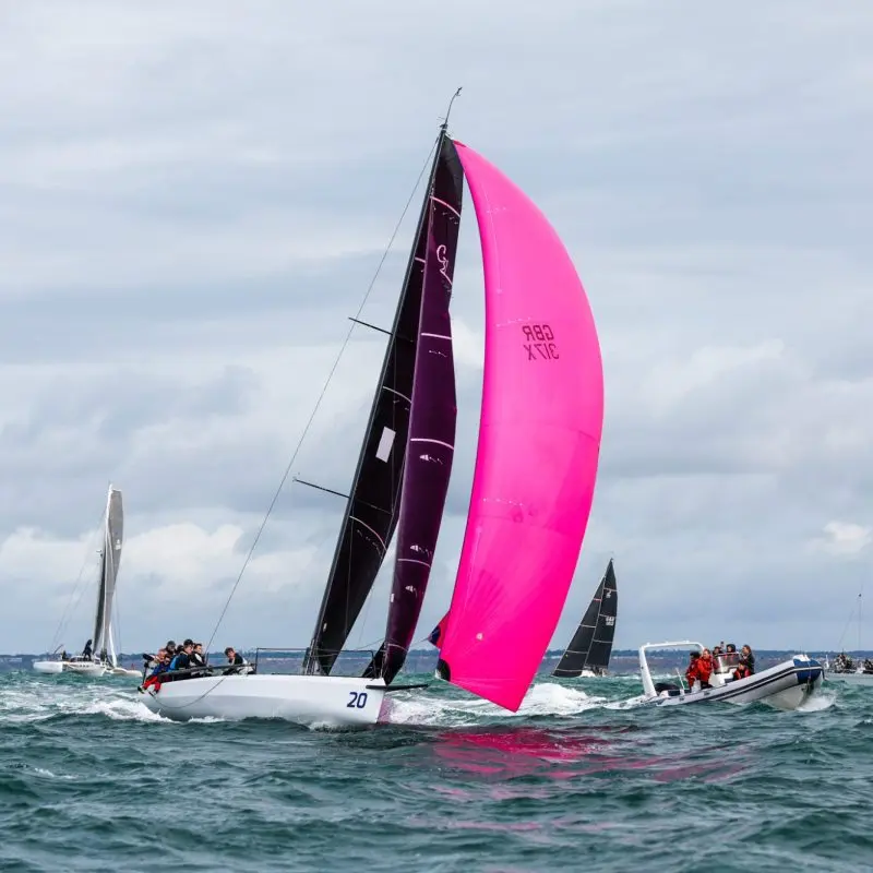 Round the Island Race 2025 - The Needles