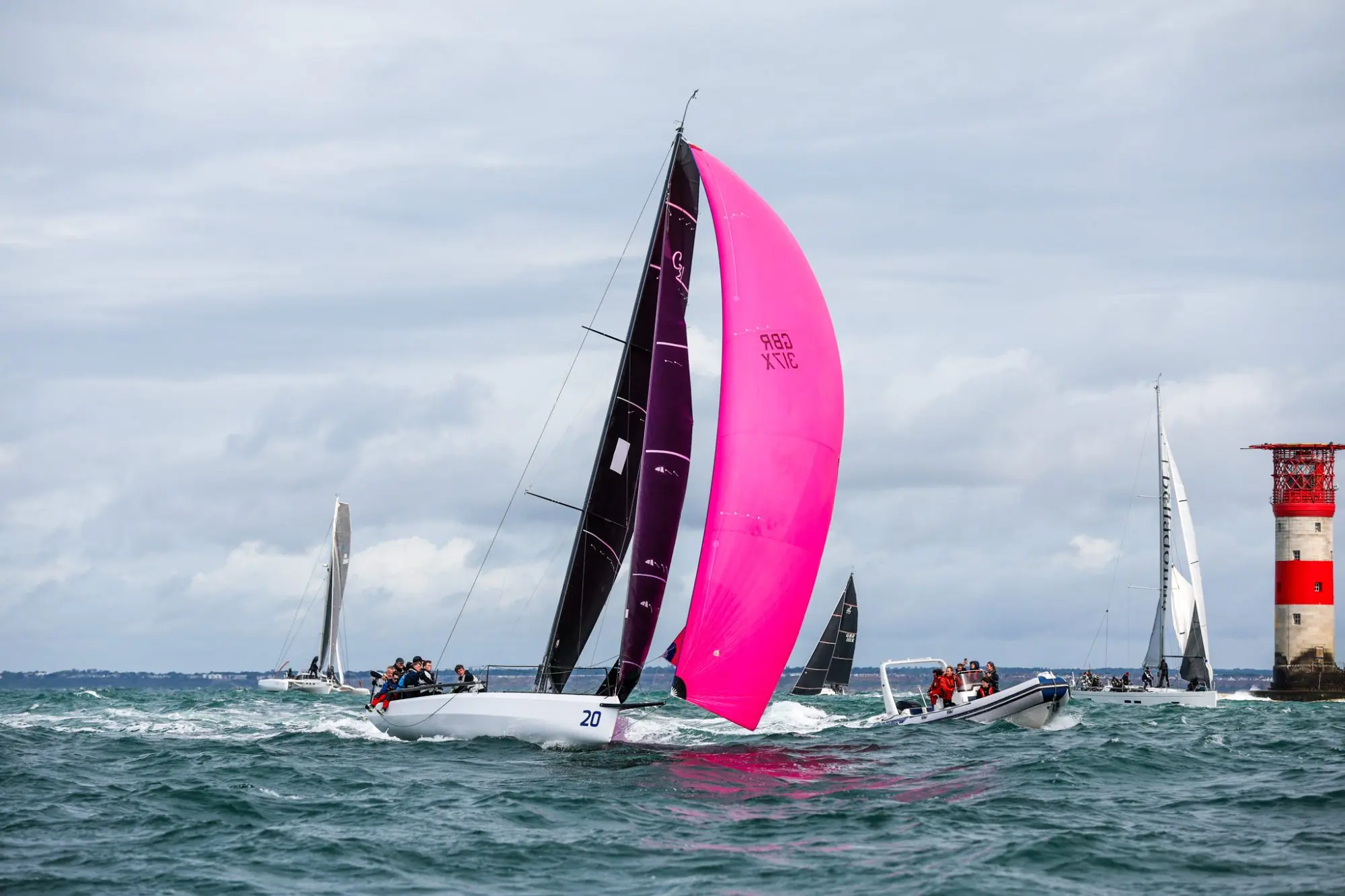 Round the Island Race 2025 - The Needles