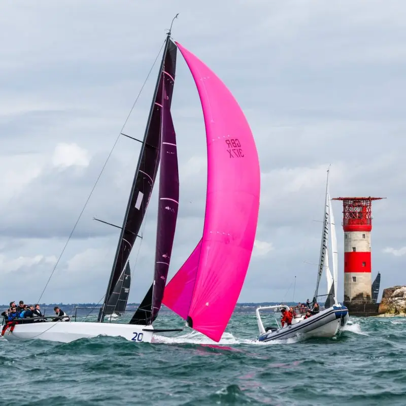Round the Island Race 2025 - The Needles