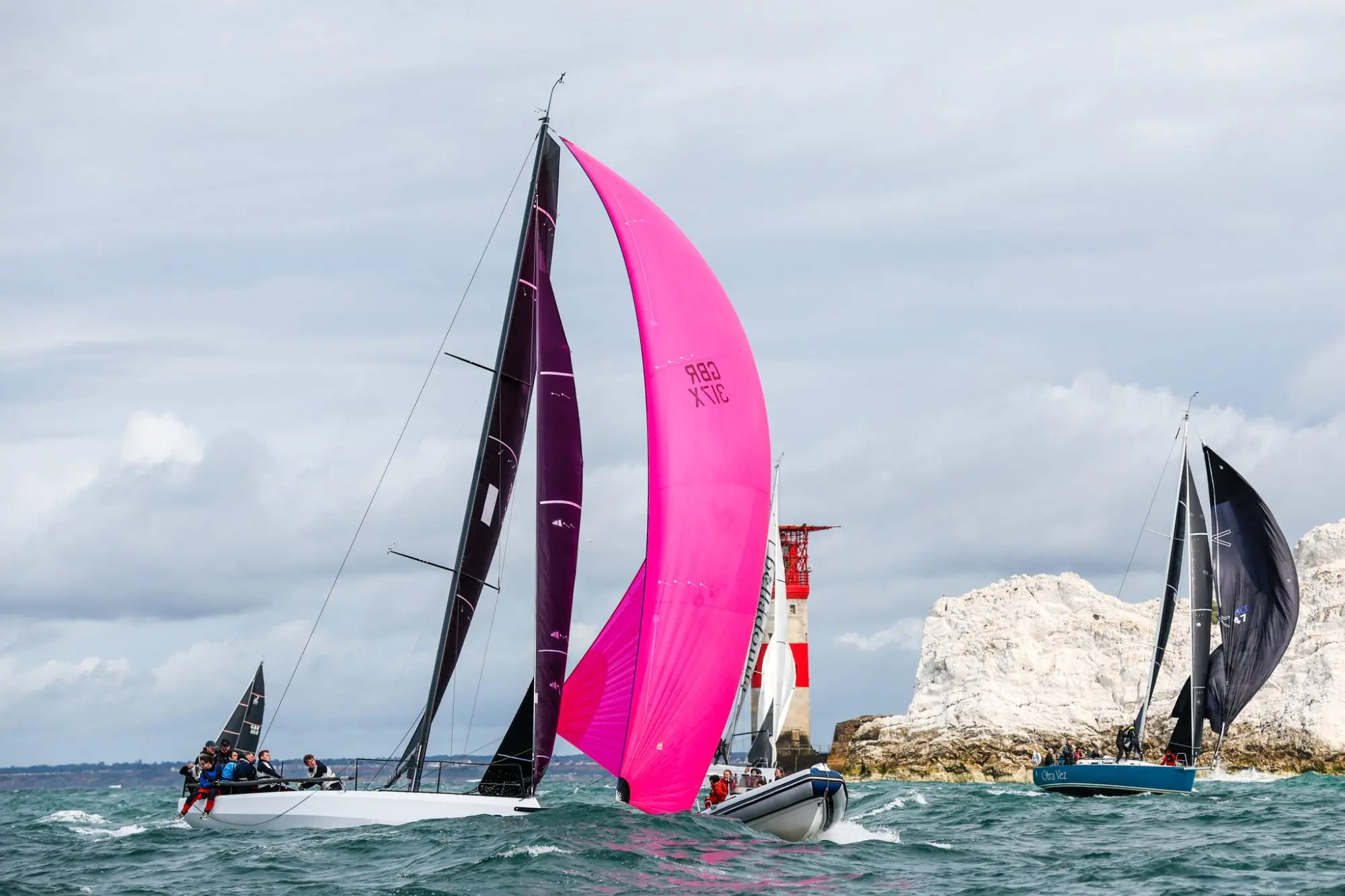 Round the Island Race 2025 - The Needles