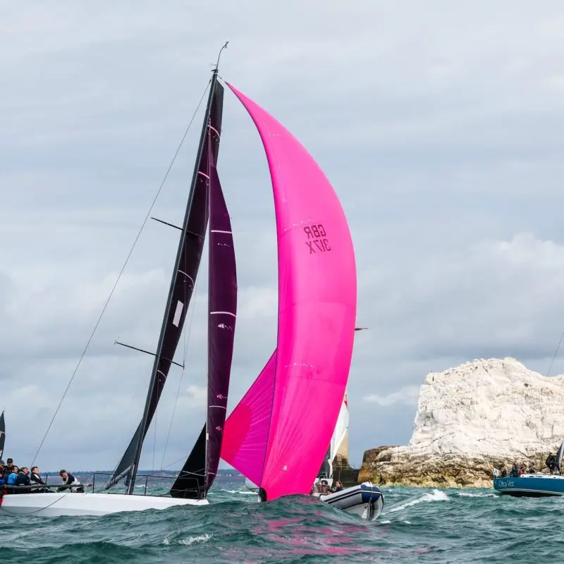 Round the Island Race 2025 - The Needles