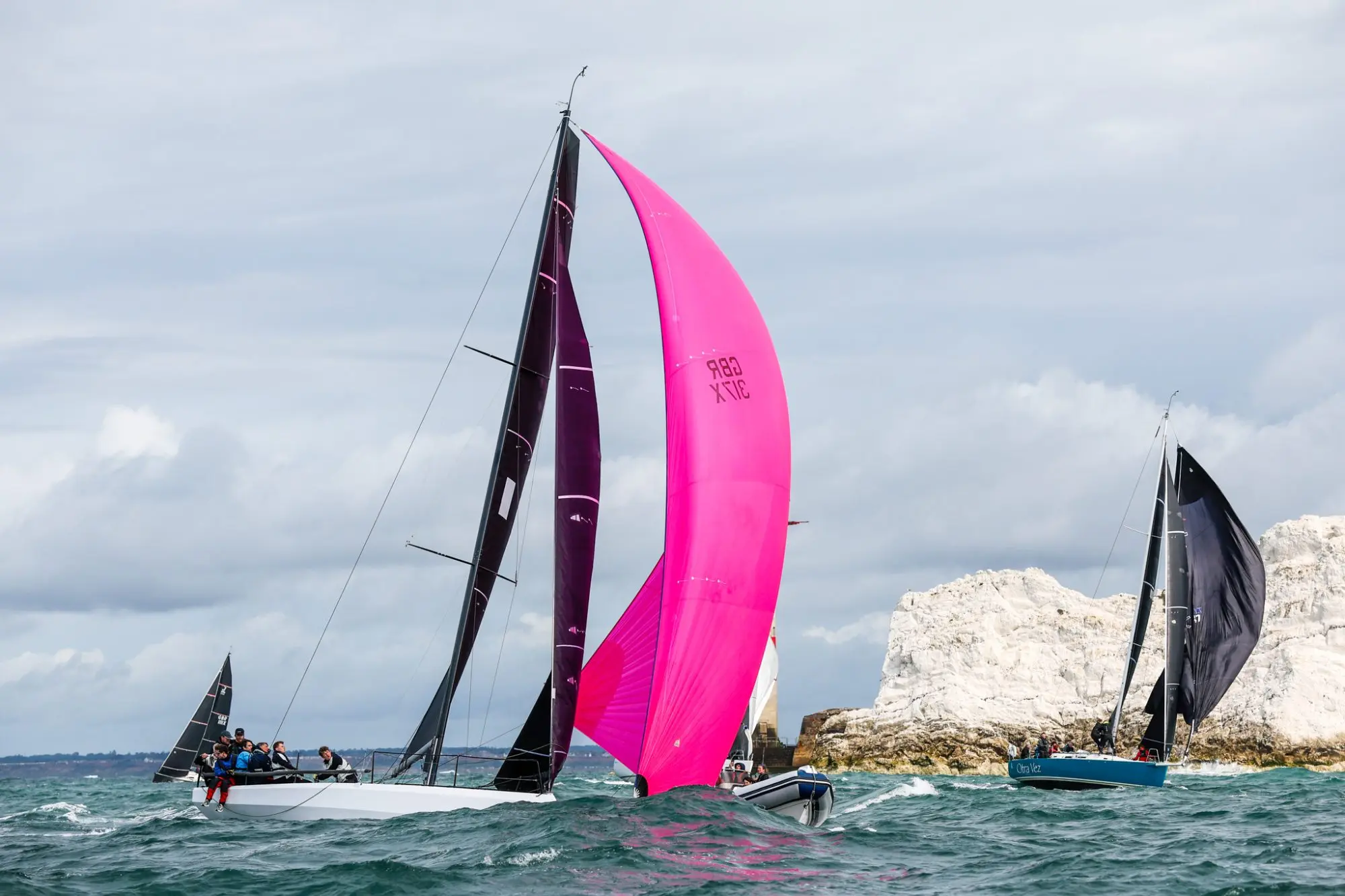 Round the Island Race 2025 - The Needles