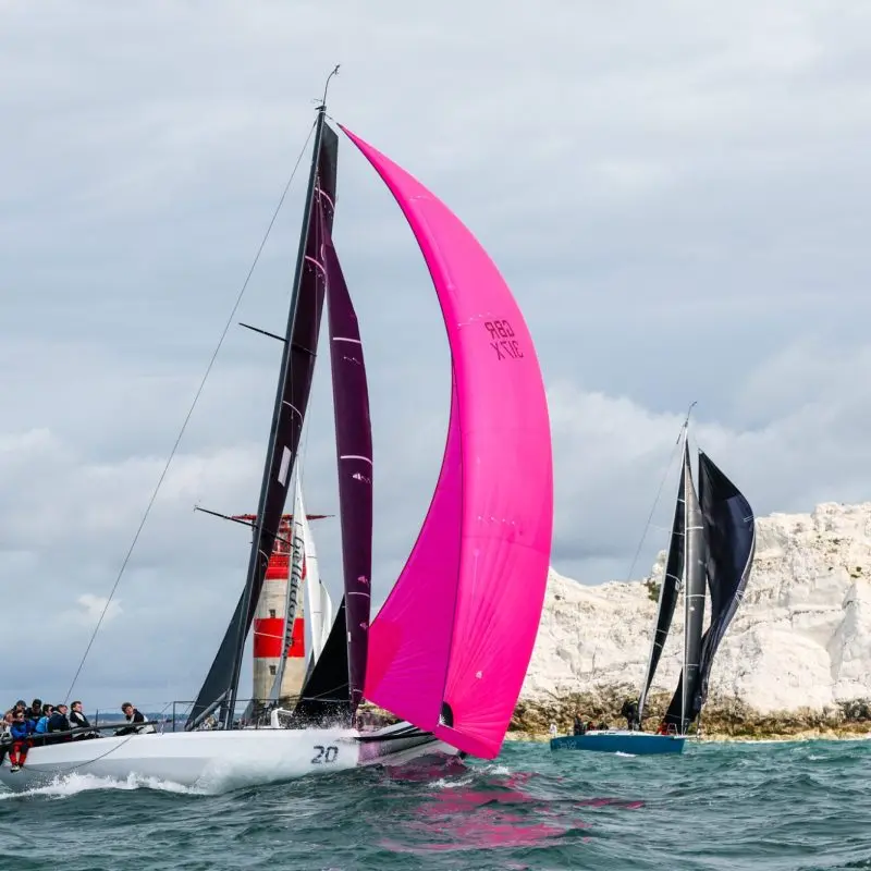 Round the Island Race 2025 - The Needles