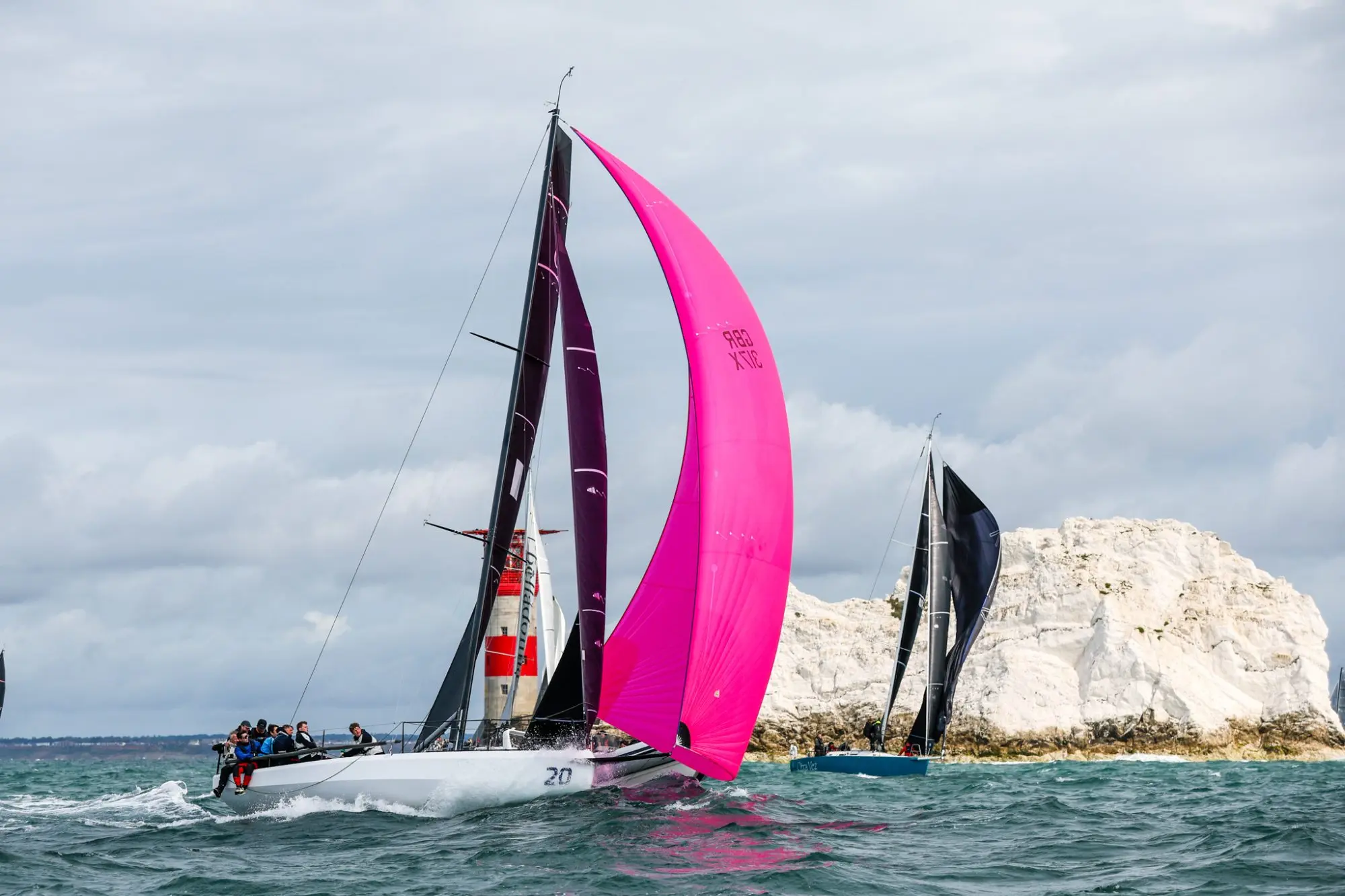 Round the Island Race 2025 - The Needles