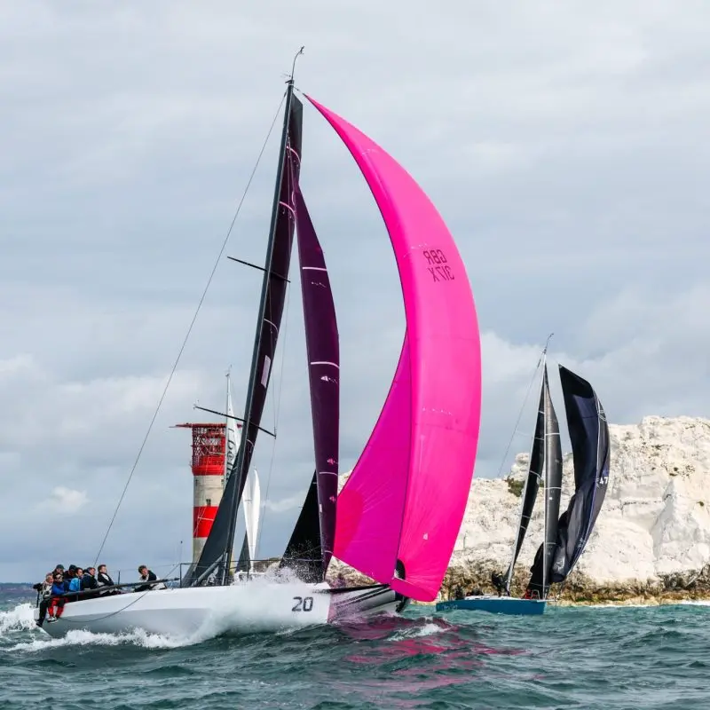 Round the Island Race 2025 - The Needles