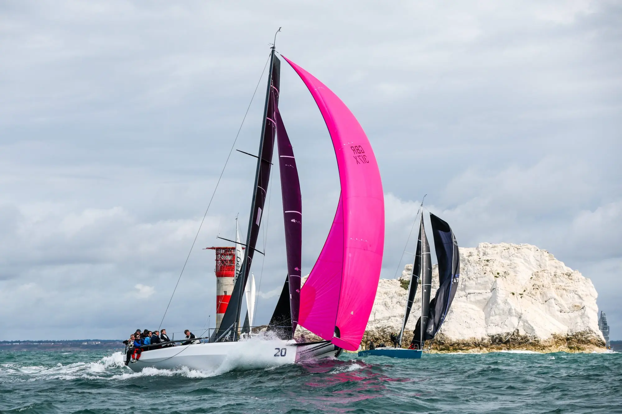 Round the Island Race 2025 - The Needles