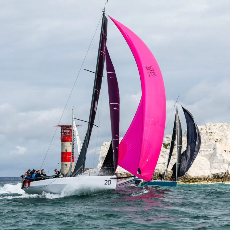 Round the Island Race 2025 - The Needles