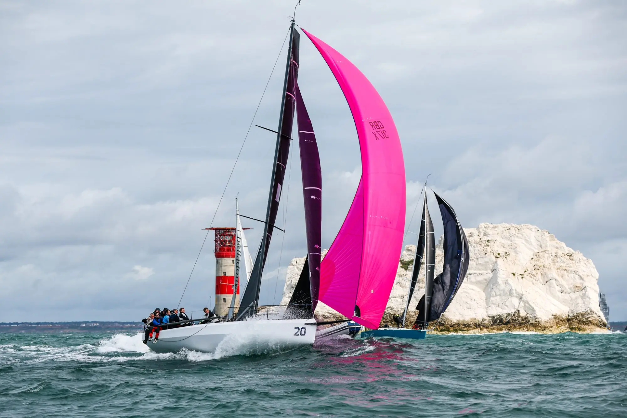 Round the Island Race 2025 - The Needles